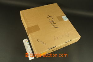 128263 - 1968 [COLLECTIONS]  EXHIBITION PRAGA  cardboard box with mat