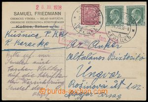 128272 - 1938 commercial PC with Pof.252 and pair Pof.314, CDS KERECK
