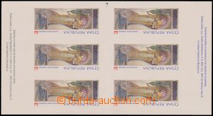 128438 - 2010 Pof.VZS02, Mucha E, complete stamp bklt with popular pr