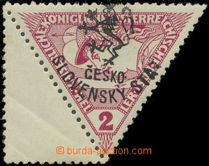 128464 -  Pof.RV64, Hluboka issue (Mareš's overprint), Express stamp