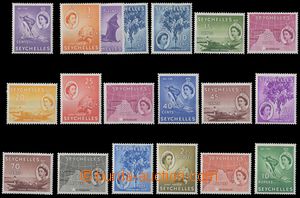 128769 - 1954 Mi.170-188, Alžběta II., kompletní série, kat. 100