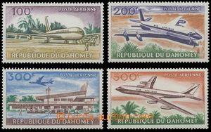 128781 - 1963 Mi.222-225, Letadla, kat. 26€