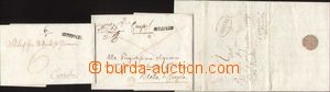 128810 - 1825-36 comp. 3 pcs of letters with postmarks SEBENICO; good