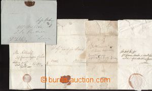 128811 - 1790-1863 comp. 5 pcs of letters, 4x from town Korčula to t