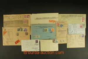 128890 - 1939-45 [COLLECTIONS]  comp. 11 pcs of entires, i.a. postal-