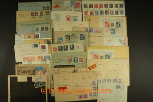 128892 - 1945-72 [COLLECTIONS]  selection of 50 pcs of entires, i.a. 