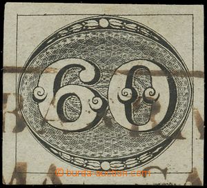 129112 - 1843 Mi.2, Číslice 60R, tzv. Volské oči, nádherný stř