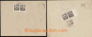 129193 - 1921-22 Doručovka poštovních poukázek (Tisk.160B), 2 ks,