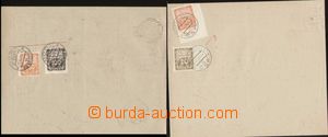 129194 - 1921-22 Doručovka poštovních poukázek (Tisk.160B), 2 ks,