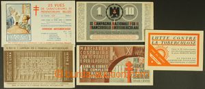 129231 - 1931-47 ITÁLIE, BELGIE, FRANCIE  Boj proti TBC, 5 kusů des