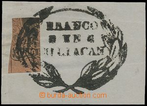 129266 - 1861 Mi.10, Hidalgo ¼ z 8R na výstřižku coby vzácn
