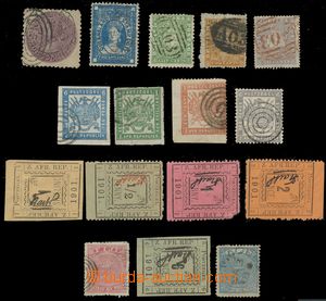 129267 - 1861-1901 sestava 16ks starých zn. z britských kolonií, m