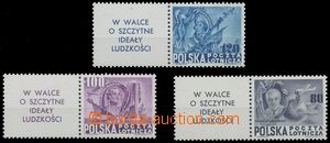 129270 - 1948 Mi.515-517, 160. Anniv of Constitution USA, set with co