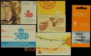 129297 - 1986-92 comp. 5 pcs of stamp booklets, also with stamp bookl