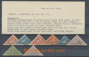 129377 - 1853-63 [COLLECTIONS]  FORGERIES  selection of 82 pcs of for