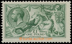 129434 - 1913 Mi.144; SG.404, £1 tmavě modrozelená, populárn