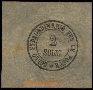 129452 - 1854 NEWSPAPER FISCAL STAMP  Mi.I, newspaper fiscal stmp 2So