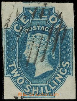 129520 - 1857 Mi.12; SG.12, Královna Viktorie 2Sh modrá, krásný s