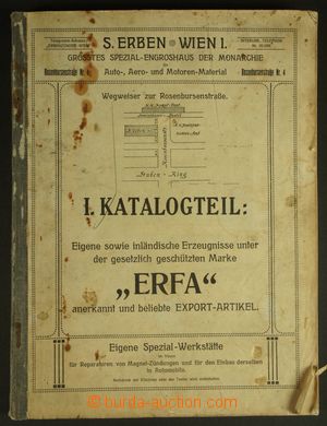129541 - 1915 TRANSPORT / ERFA catalogue spare parts for car, engines
