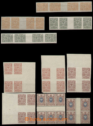 129557 - 1908-17 [SBÍRKY]  partie svislých a vodorovných meziarš