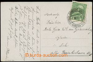 129595 - 1913 pohlednice vyfr. zn. 5H FJI, PR KOMOTAU/ DEUTSCH - BÖH