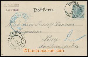 129686 - 1900 RAKOUSKO-UHERSKO, NĚMECKO lodní pošta na Labi, pohle