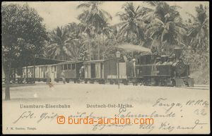 129810 - 1904 GERMANY (GERMAN EAST AFRICA) - postcard (train on/for r