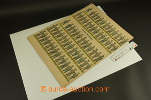 129884 - 1910 HRAČKY  11 papírových archů s vojáčky (vystřihov