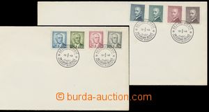 129969 - 1948 special envelope to death president Beneš, 2 pcs of ob