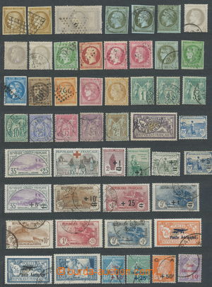 130040 - 1849-37 nice selection of more expensive stamps, i.a. Mi.1 2