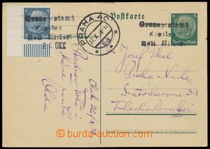 130297 - 1938 německá dopisnice Hindenburg 6Pf dofr. zn. Hindenburg