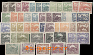 130457 -  Pof.1-26 (without 9 and 13), selection of 47 pcs of stamps,