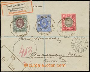 130463 - 1905 R-dopis do Německa vyfr. zn. Mi.21, 23 a 24, DR BARBER