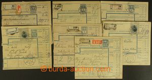 130485 - 1943-44 sestava 7ks větších dílů poštovních průvodek