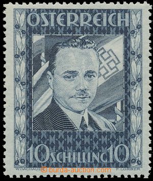 130512 - 1936 Mi.588, Dollfuß 10S, oblíbená známka, kat. 1.400€