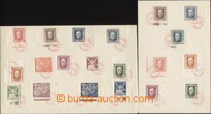 130580 - 1925 [COLLECTIONS]  selection 20 pcs of postage stmp mounted