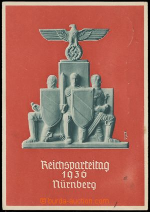 130591 - 1936 Reichsparteitag der NSDAP Nürnberg 1936, sousoší s r