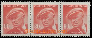 130692 - 1949 Pof.503, Osobnosti - Vančura, vodorovná 3-páska s DV