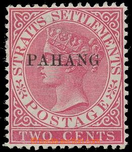 130726 - 1890 Mi.1IV; SG.6, Královna Viktorie s přetiskem, kat. SG 