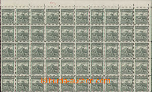 130868 - 1926 Pof.217a, Pernštejn 30h zelená, lep bez pruhů, 50-bl