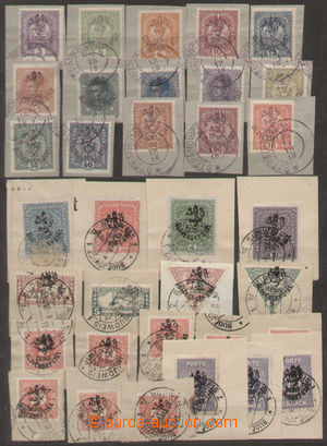 130918 - 1918 Budějovice issue (Horner's overprint), Pof.RV85-115,  