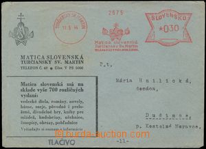131090 - 1944 MATICA SLOVENSKÁ/ TURČIANSKÝ SV. MARTIN  tiskopis s 