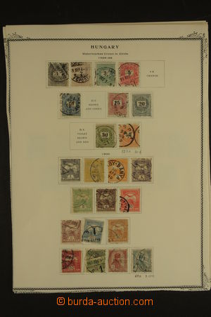 131110 - 1898-1935 [SBÍRKY]  sbírka známek na samostatných albov