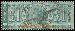 131122 - 1891 Mi.99; SG.212, Zelená libra, slušná razítka, zachov
