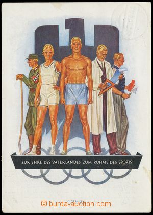 131142 - 1936 Summer Olympic Games BERLIN 1936, No. 2, Vlasti to cti 