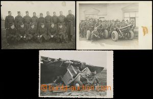 131182 - 1936-39 comp. 3 pcs of Ppc, air accident in Plzen 14.IV.1936