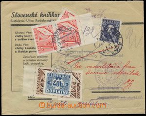 131386 - 1943 commercial letter to Žilina with Alb.33, Hlinka 1,20 K