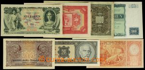 131393 - 1926-39 CZECHOSLOVAKIA 1918-39  comp. 7 pcs of bank-notes Sp