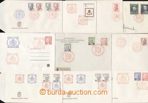 132551 - 1946-85 VA/46-VB/85, complete set 10 pcs of special envelope