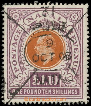 132640 - 1904 Mi.85; SG.162, Edvard VII. £1 10Sh, bezvadný kus 